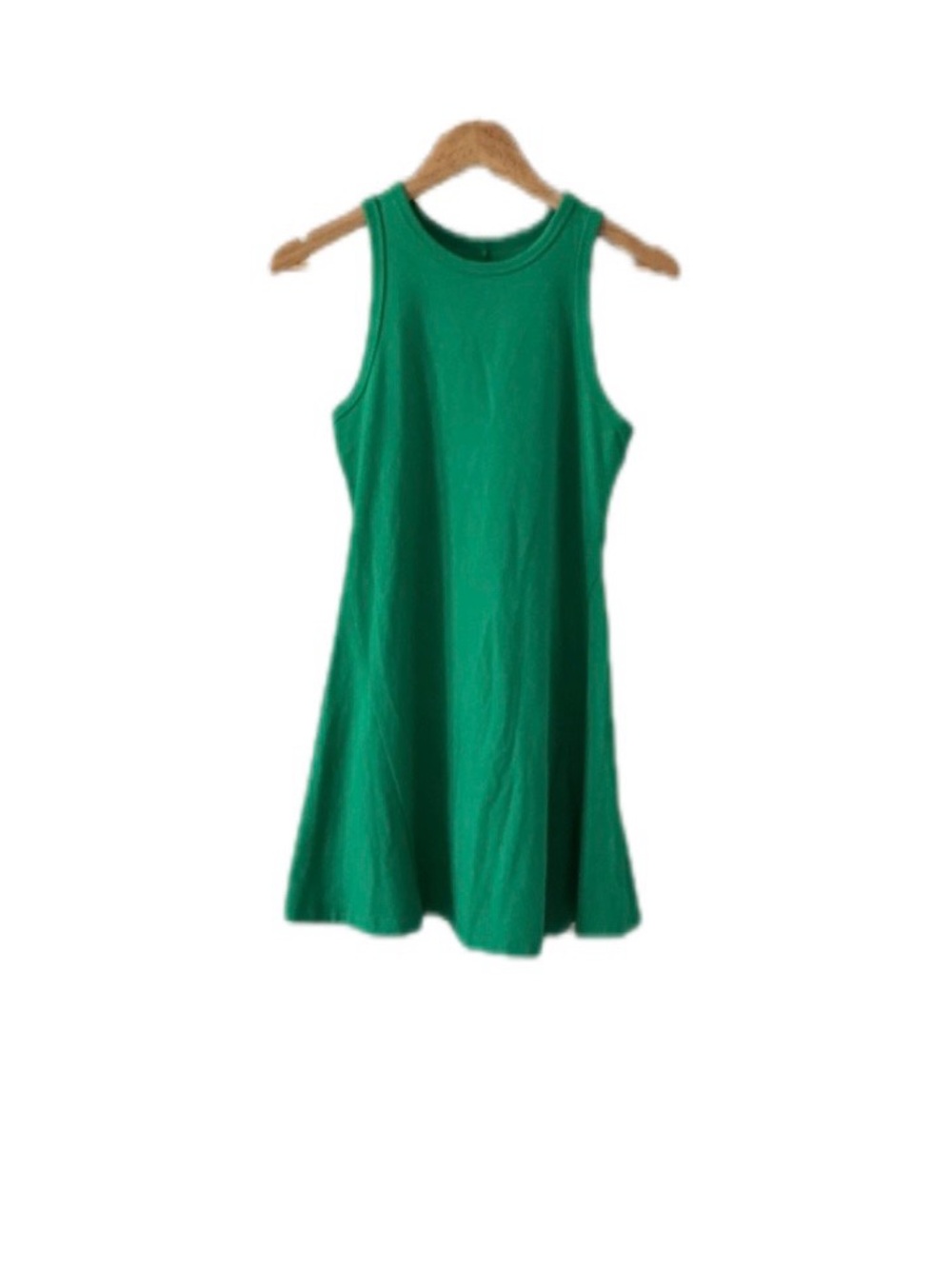 A New Day Bright Green Tank Mini Dress XS